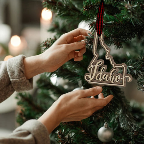 Idaho Double Layer Ornament