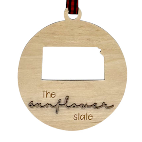 Kansas Nickname Ornament