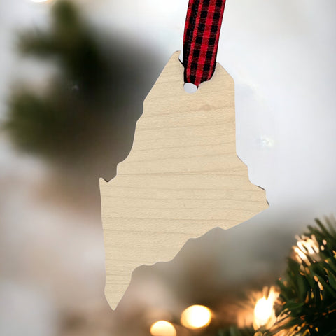 Maine Simple Ornament