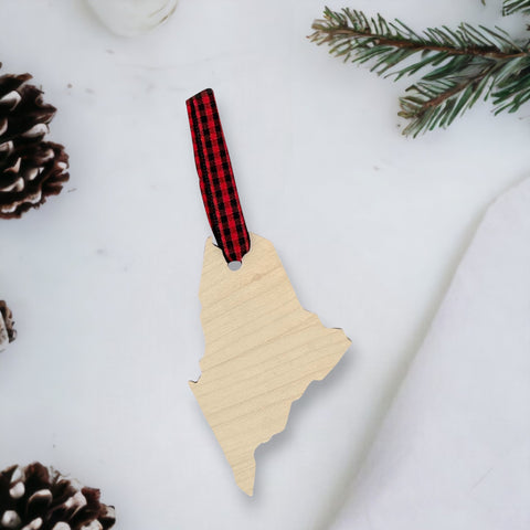 Maine Simple Ornament