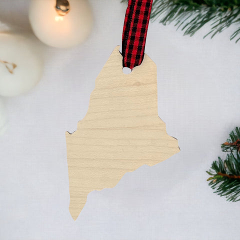 Maine Simple Ornament