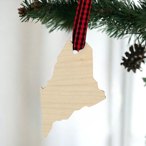 Maine Simple Ornament