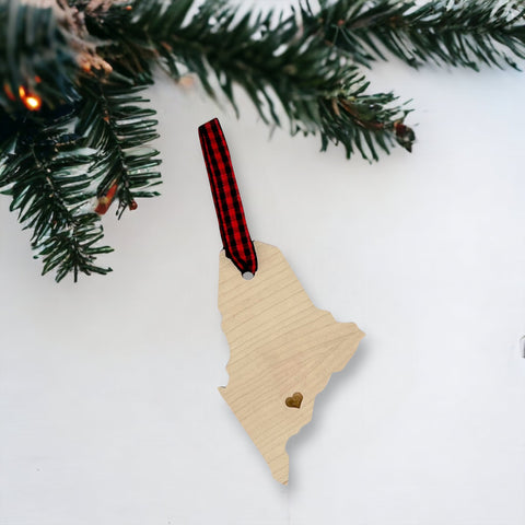 Maine Custom Home Town Ornament