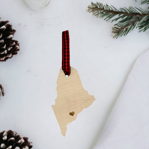 Maine Custom Home Town Ornament