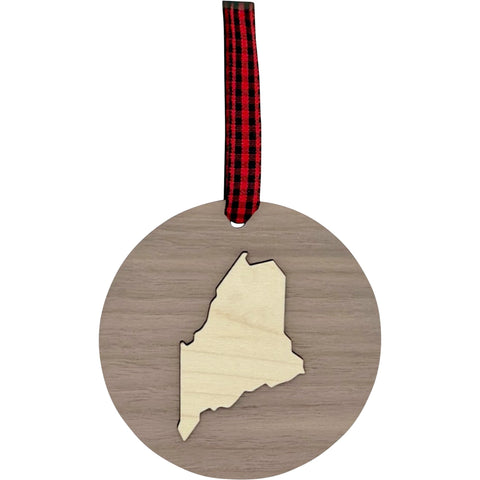 Maine Raised Ornament