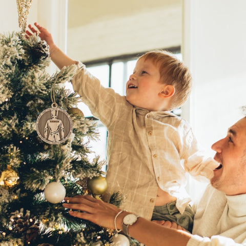 Strike up the holiday cheer with our Personalized Male Marching Band Ornament! Tailored for music enthusiasts, this custom keepsake adds a personal touch to your tree. Celebrate the musician in your life with this spirited ornament. Customize now for a harmonious note in holiday decor – order your Personalized Male Marching Band Ornament today!