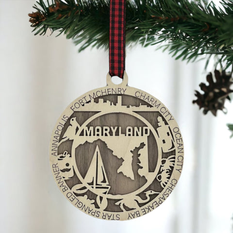 Unwrap the charm of the Pine Tree State! Our Maine State Highlights Ornament is a holiday treasure, celebrating the beauty of rugged coastlines and quaint lighthouses. Elevate your festivities with a touch of Maine magic.