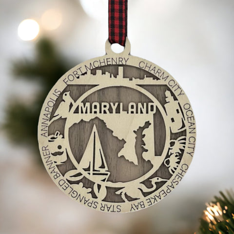 Unwrap the charm of the Pine Tree State! Our Maine State Highlights Ornament is a holiday treasure, celebrating the beauty of rugged coastlines and quaint lighthouses. Elevate your festivities with a touch of Maine magic.