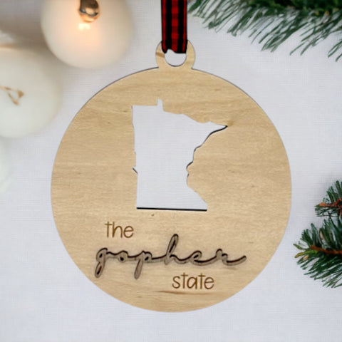 Minnesota Nickname Ornament