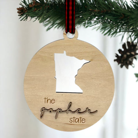 Minnesota Nickname Ornament