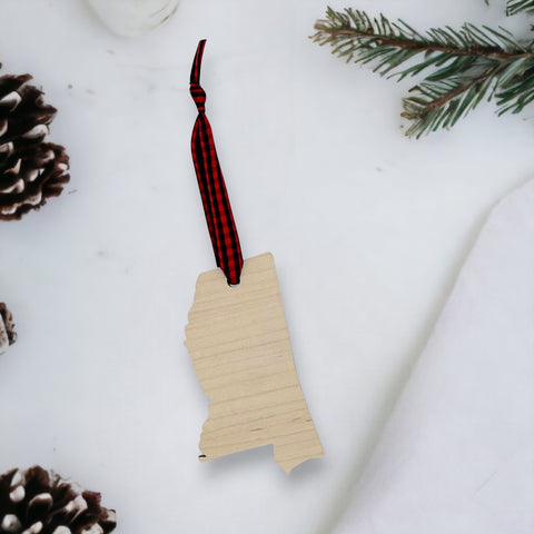 Mississippi Simple Ornament