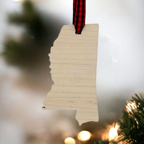 Mississippi Simple Ornament