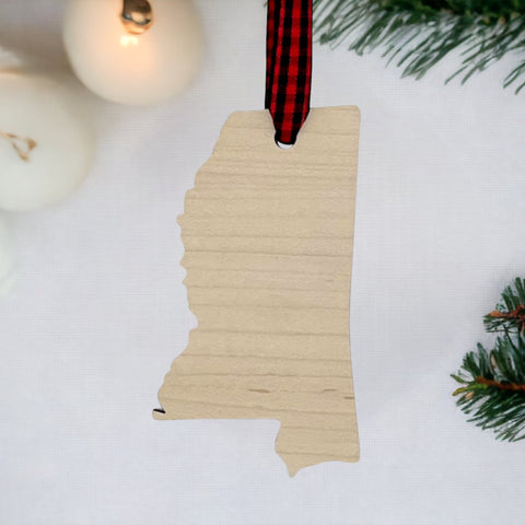 Mississippi Simple Ornament