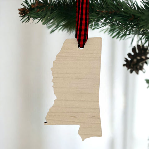 Mississippi Simple Ornament