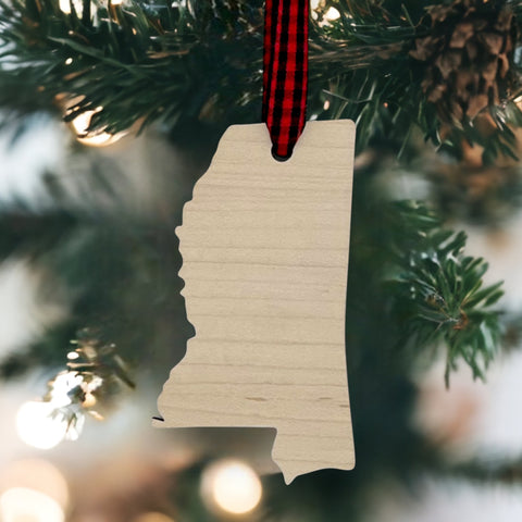 Mississippi Simple Ornament