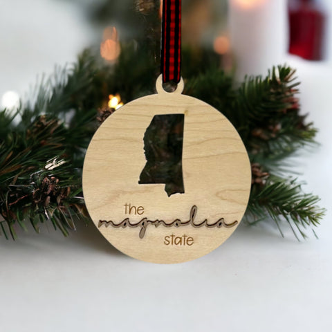 Mississippi Nickname Ornament