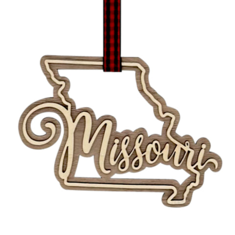 Missouri Double Layer Ornament