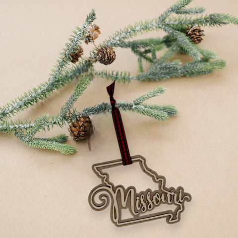Missouri Double Layer Ornament