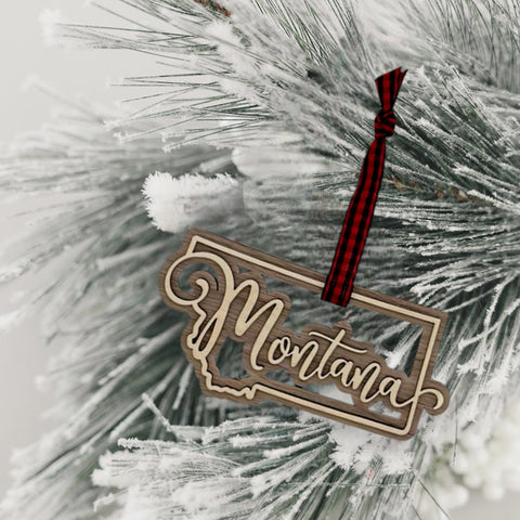 Montana Double Layer Ornament