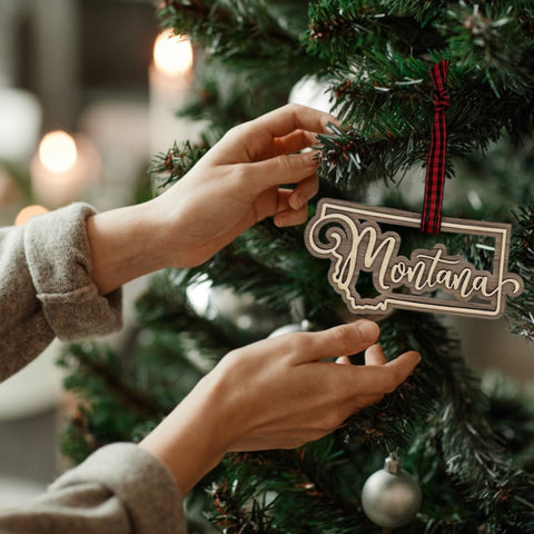Montana Double Layer Ornament