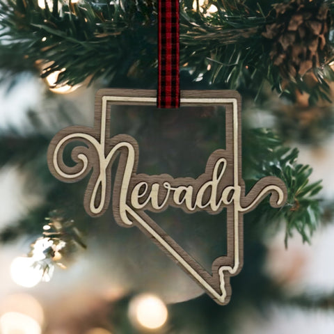 Nevada Double Layer Ornament