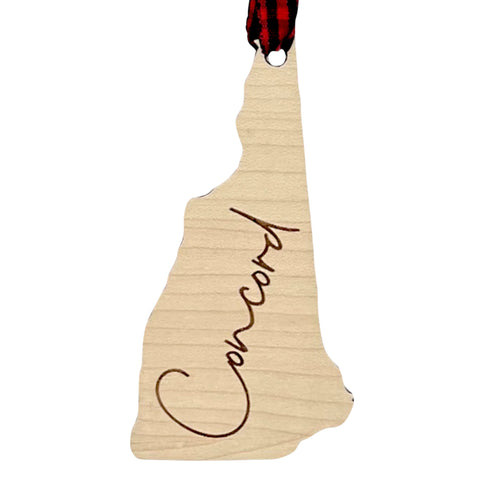 New Hampshire City Ornament