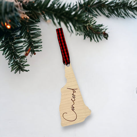 New Hampshire City Ornament