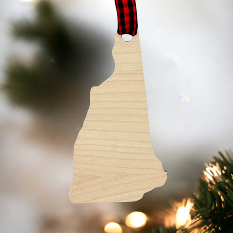 New Hampshire Simple Ornament