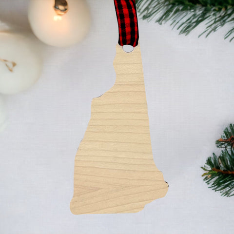 New Hampshire Simple Ornament