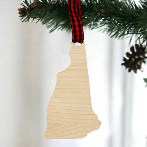 New Hampshire Simple Ornament