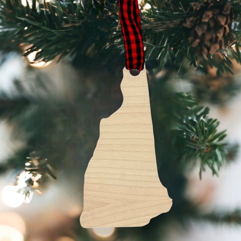 New Hampshire Simple Ornament