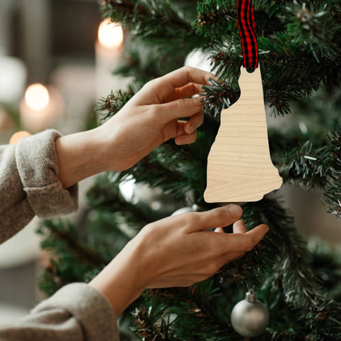 New Hampshire Simple Ornament