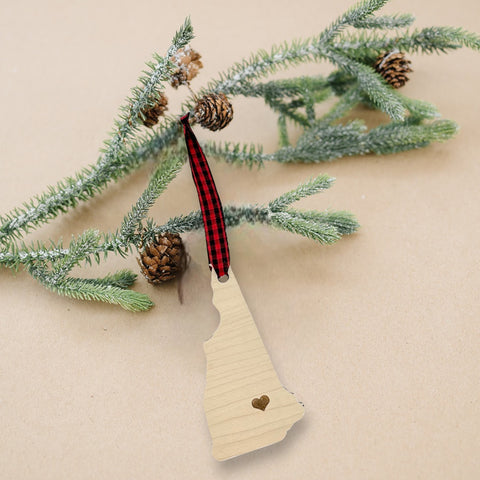 New Hampshire Custom Home Town Ornament