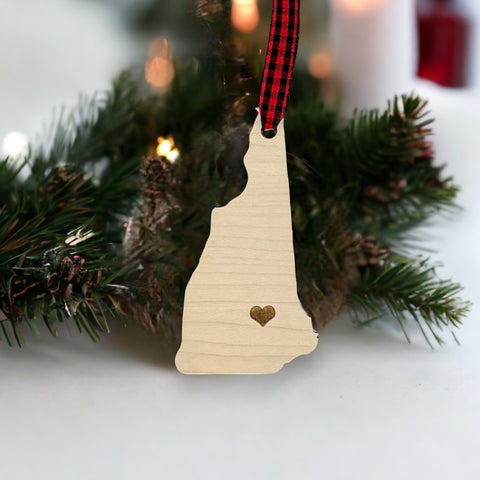 New Hampshire Custom Home Town Ornament
