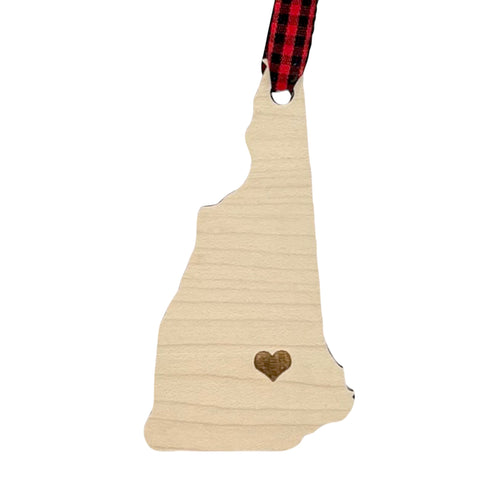New Hampshire Custom Home Town Ornament
