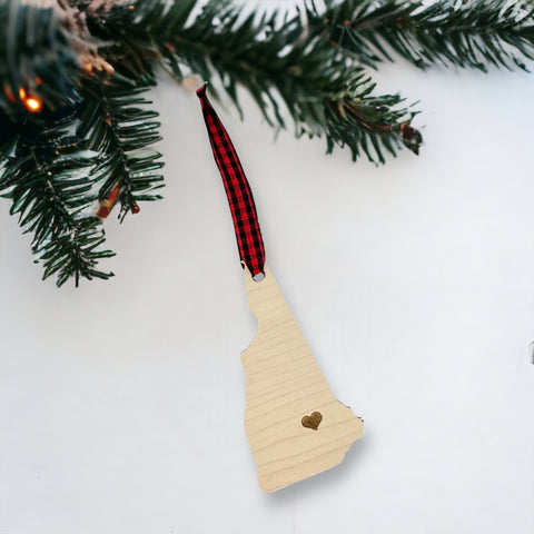 New Hampshire Custom Home Town Ornament