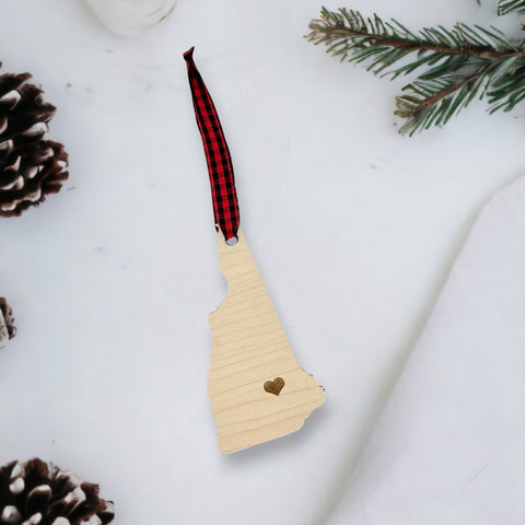 New Hampshire Custom Home Town Ornament