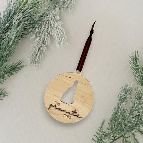 New Hampshire Nickname Ornament