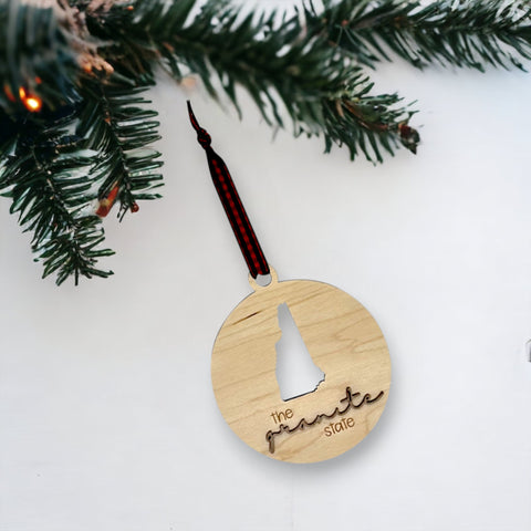 New Hampshire Nickname Ornament
