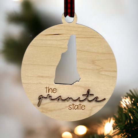 New Hampshire Nickname Ornament