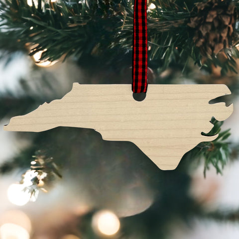 North Carolina Simple Ornament