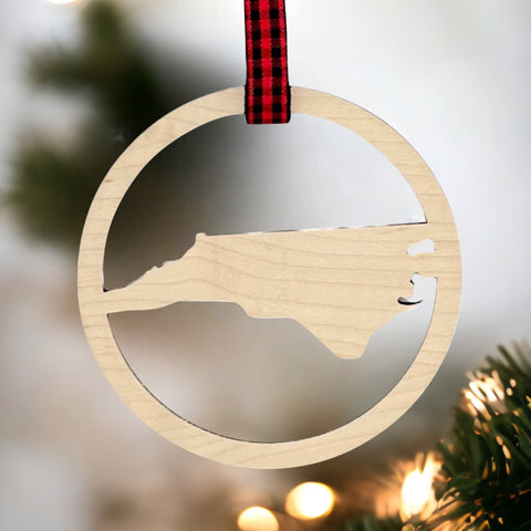 North Carolina Border Ornament