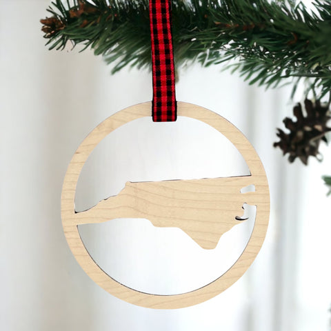 North Carolina Border Ornament