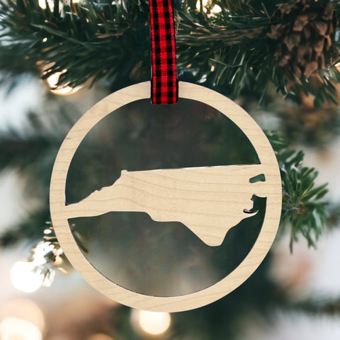 North Carolina Border Ornament