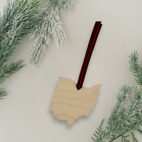Ohio Simple Ornament
