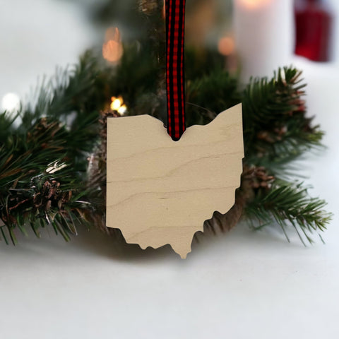 Ohio Simple Ornament