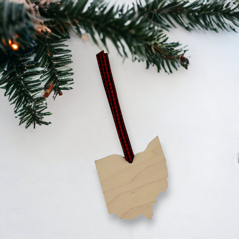 Ohio Simple Ornament