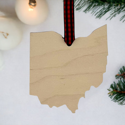 Ohio Simple Ornament