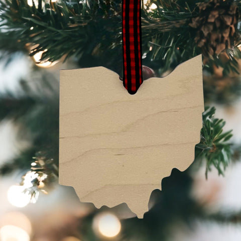 Ohio Simple Ornament