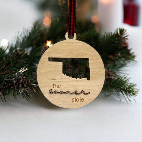 Oklahoma Nickname Ornament